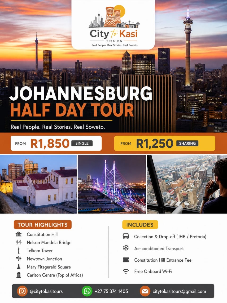 Johannesburg Half Day Tour