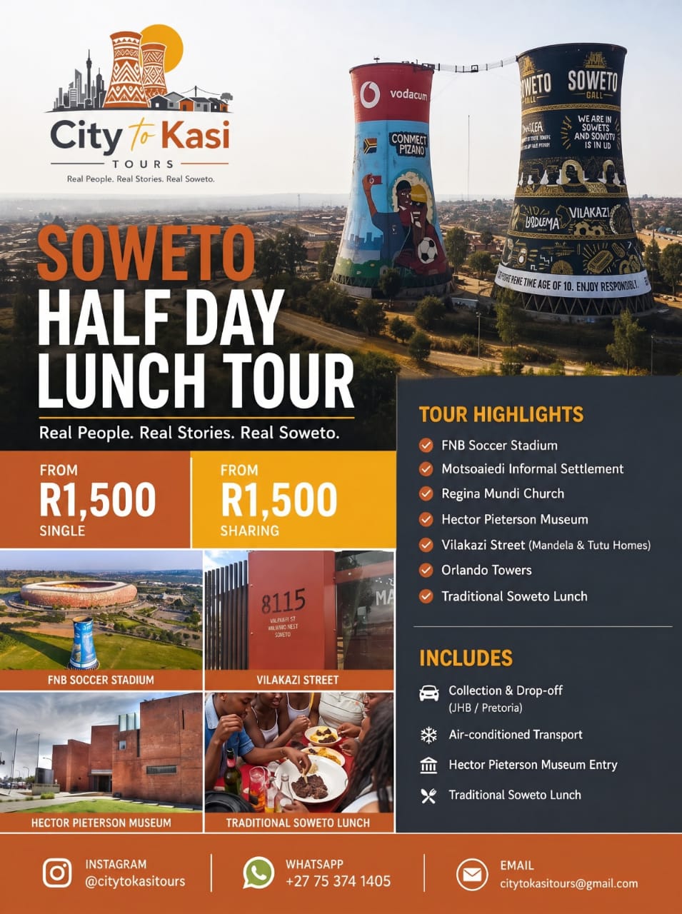Soweto Half Day Lunch Tour